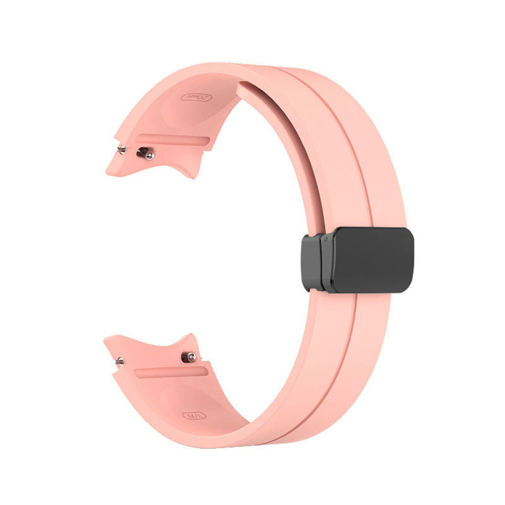 Bracelet Silicone Magnétique Pour Samsung Galaxy Watch 5 Pro 4 44mm 40mm Boucle - Zdjęcie 20 z 23