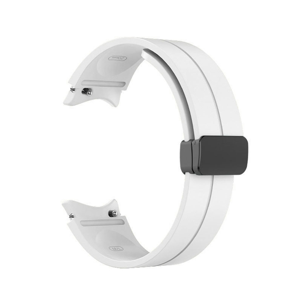 Bracelet Silicone Magnétique Pour Samsung Galaxy Watch 5 Pro 4 44mm 40mm Boucle - Zdjęcie 23 z 23