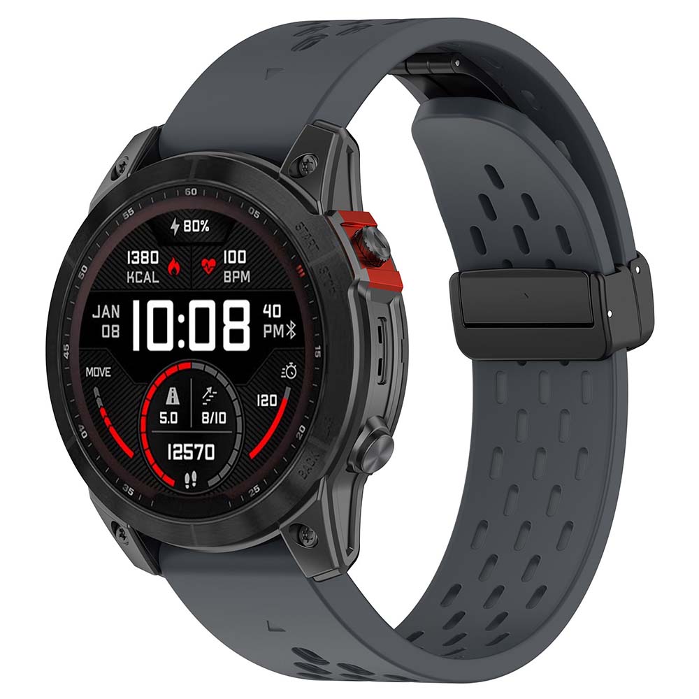 Bracelet en Silicone Quick Fit Pour Garmin Fenix 7/6/5 Pro - Remplacement Durabl - Zdjęcie 37 z 51