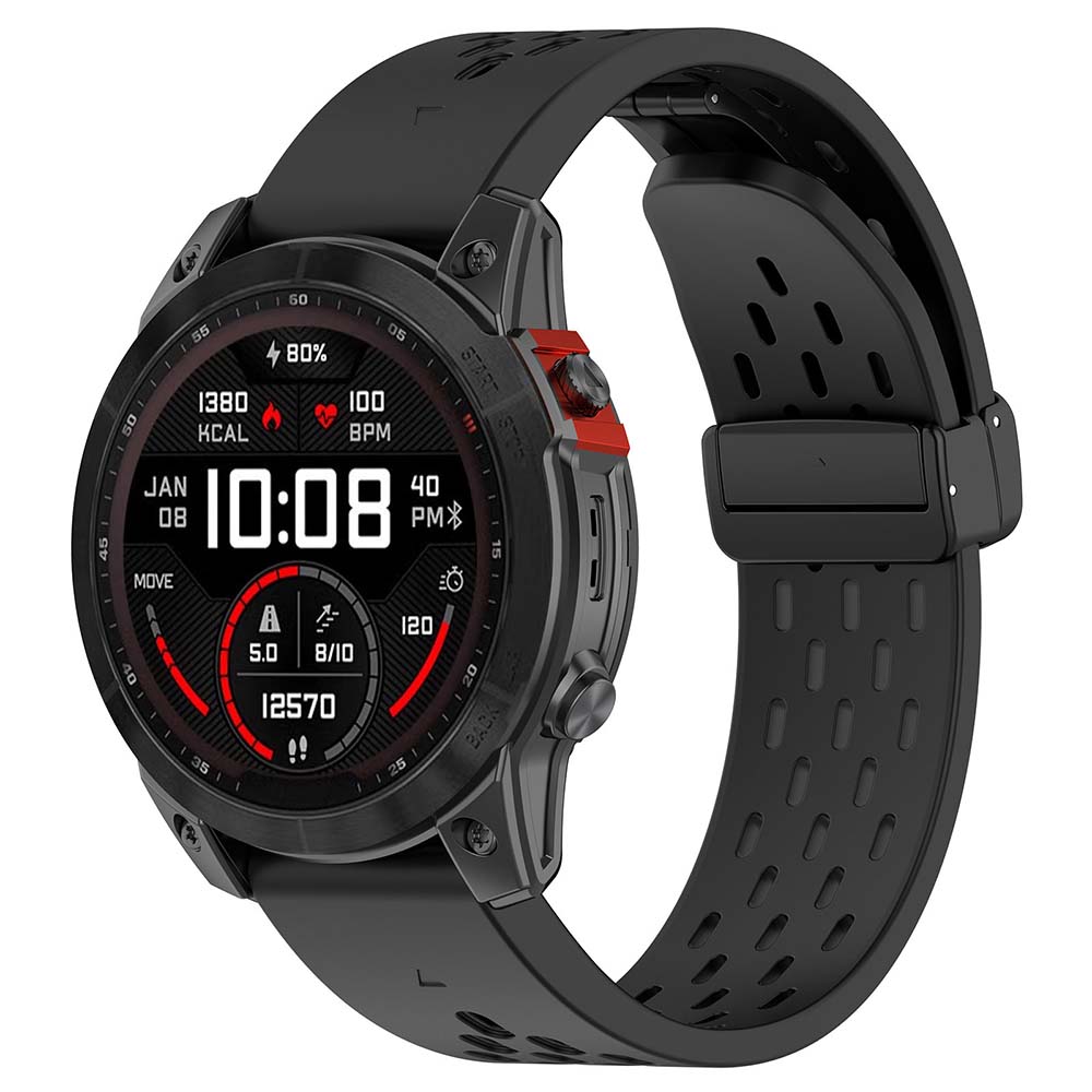 Bracelet en Silicone Quick Fit Pour Garmin Fenix 7/6/5 Pro - Remplacement Durabl - Zdjęcie 41 z 51