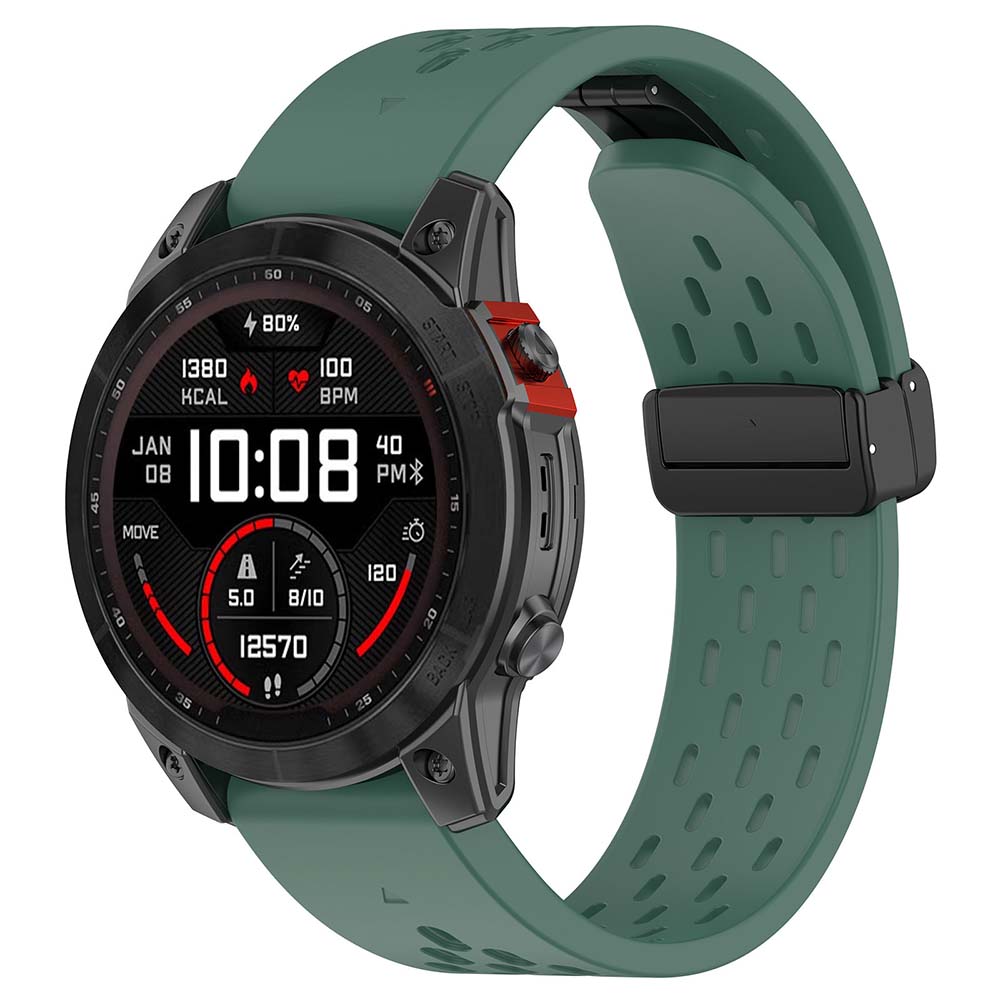 Bracelet en Silicone Quick Fit Pour Garmin Fenix 7/6/5 Pro - Remplacement Durabl - Zdjęcie 32 z 51
