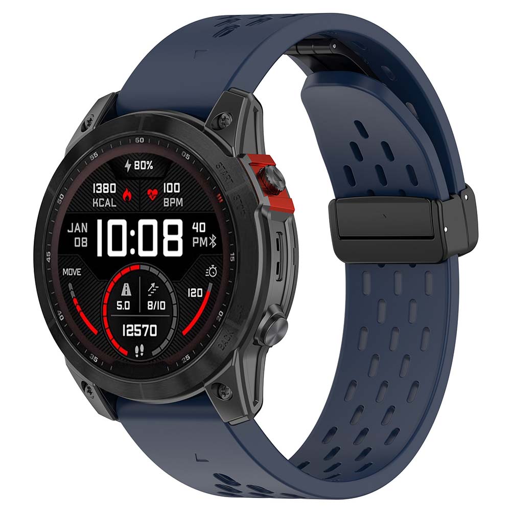 Bracelet en Silicone Quick Fit Pour Garmin Fenix 7/6/5 Pro - Remplacement Durabl - Zdjęcie 43 z 51