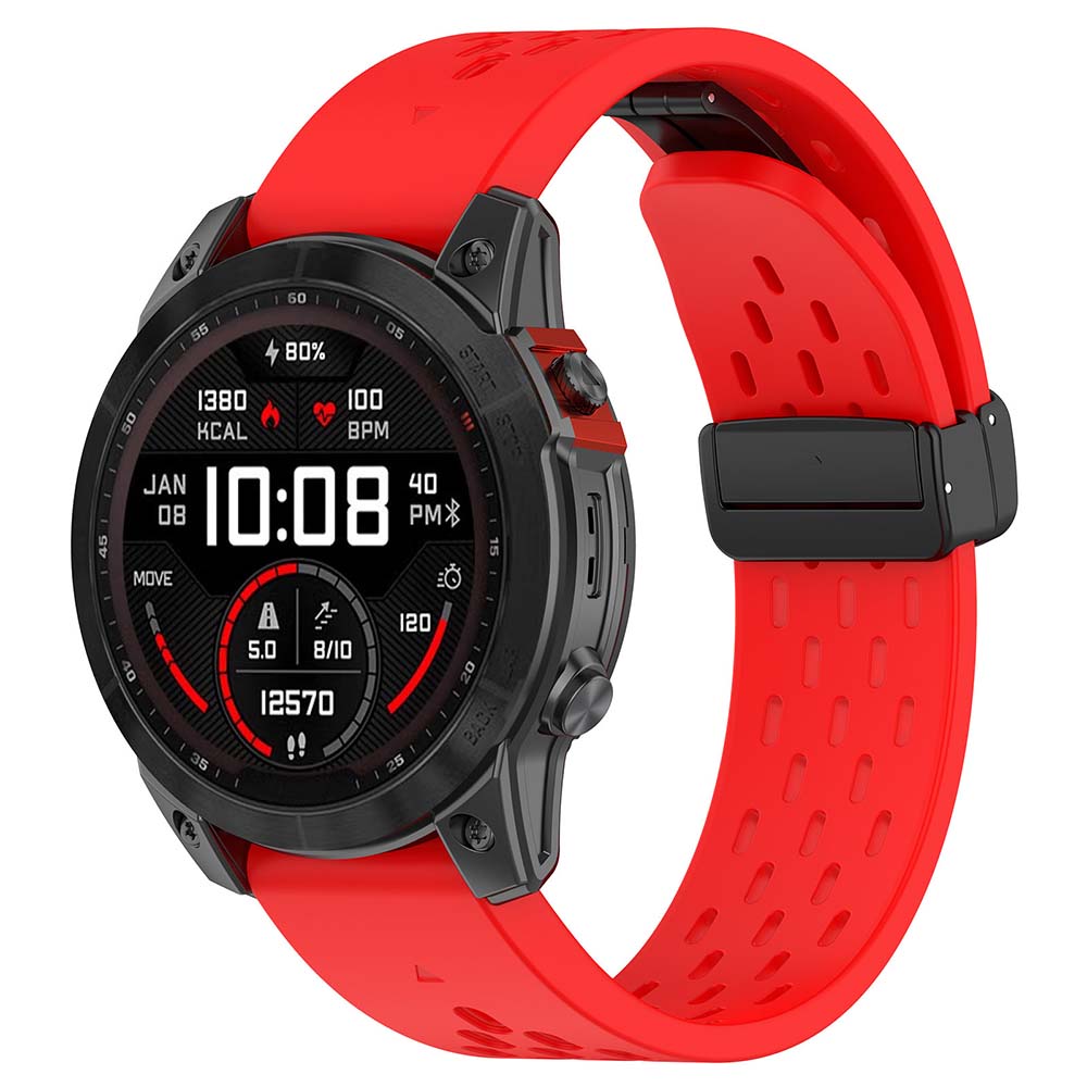 Bracelet en Silicone Quick Fit Pour Garmin Fenix 7/6/5 Pro - Remplacement Durabl - Zdjęcie 27 z 51