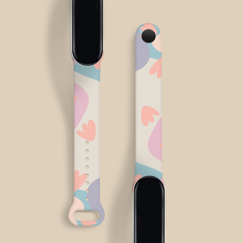 Bracelet TPU Multicolor Pour Xiaomi Mi Band 3 4 5 6 Anti-Sueur et Confortable - Zdjęcie 33 z 34