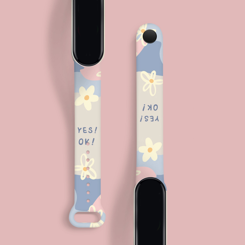 Bracelet TPU Multicolor Pour Xiaomi Mi Band 3 4 5 6 Anti-Sueur et Confortable - Zdjęcie 23 z 34