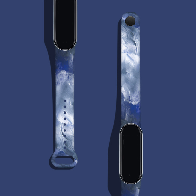 Bracelet TPU Multicolor Pour Xiaomi Mi Band 3 4 5 6 Anti-Sueur et Confortable - Zdjęcie 34 z 34