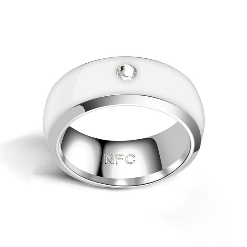 Bague Intelligente NFC en Acier Inoxydable pour Déverrouillage et Partage de Don - Zdjęcie 7 z 13