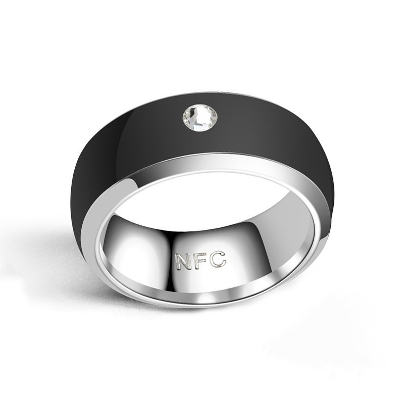 Bague Intelligente NFC en Acier Inoxydable pour Déverrouillage et Partage de Don - Zdjęcie 13 z 13