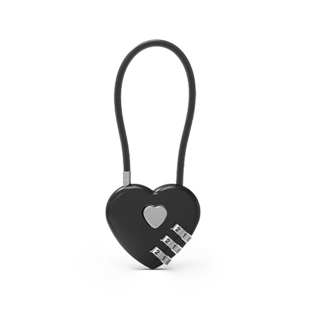 Cadenas de Voyage en Forme de Cœur pour Bagages Sécurité - Bild 24 von 32