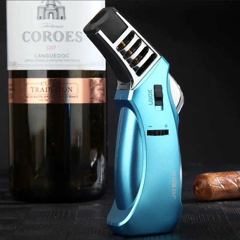 Windproof Bbq Kitchen Cooking Jet Torch Turbo Welding Cigar Lighter