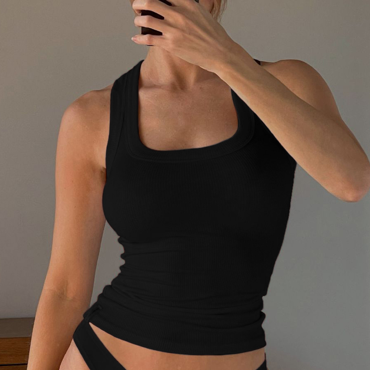 Hot selling sports yoga clothes, small camisole vest, outerwear for women