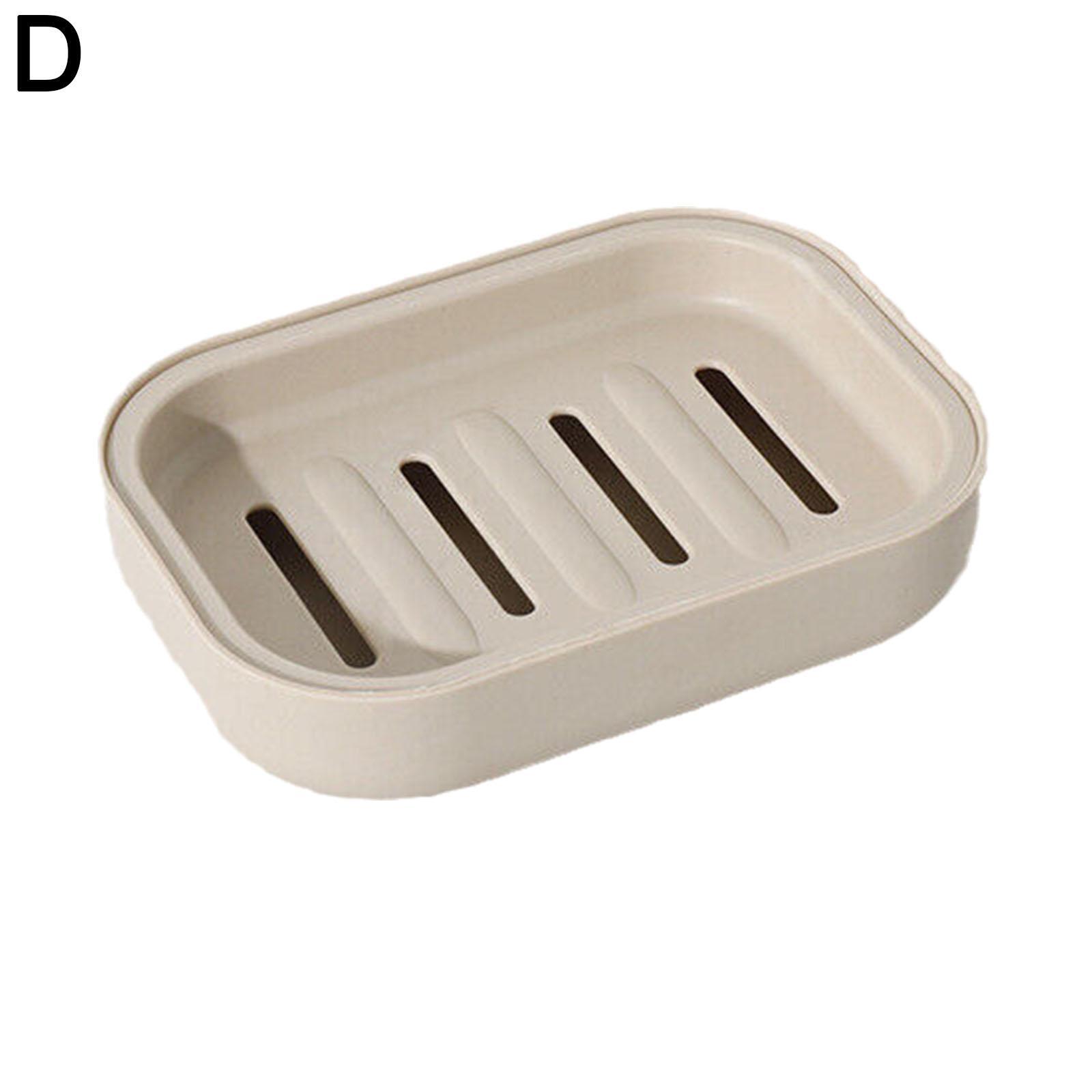 Estuche para platos de baño soporte de jabón de ducha de plástico dispensador de caja de jabón para el hogar --nosotros - Imagen 16 de 16