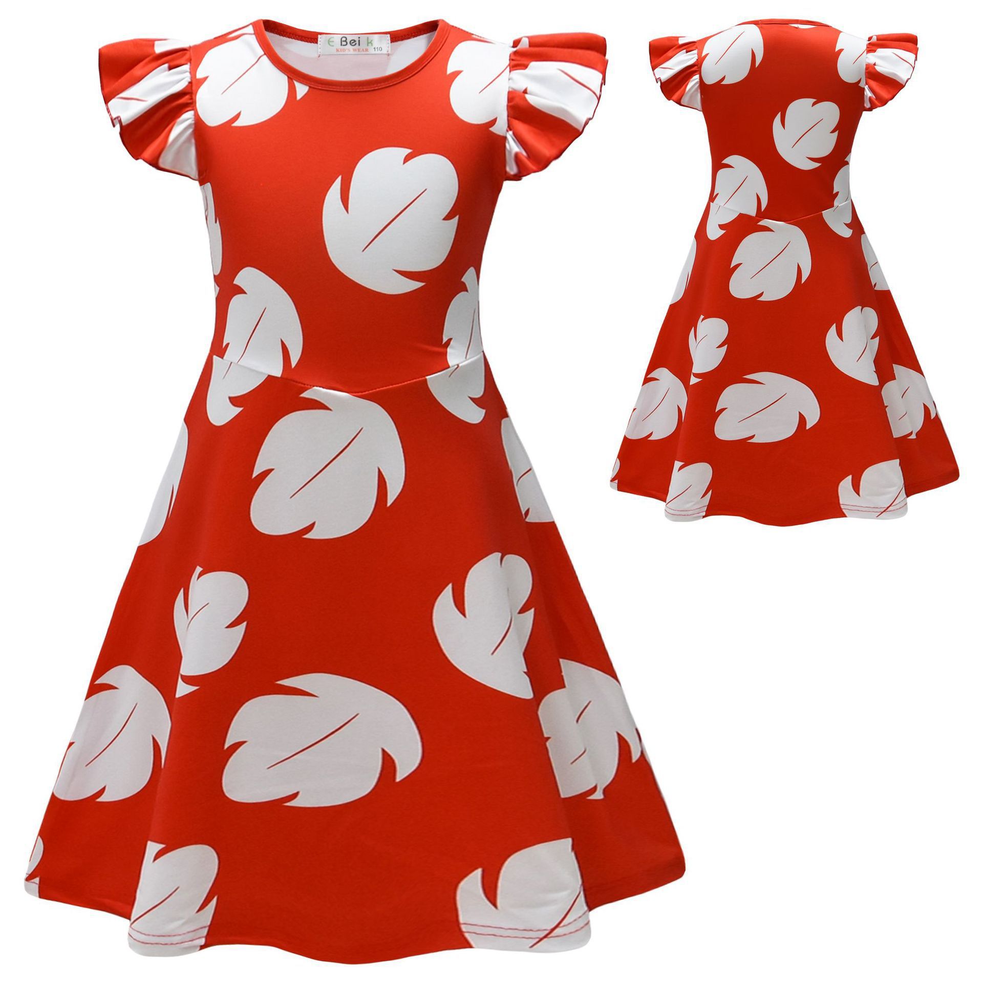 Kids Girls Lilo &amp; Stitch Cosplay Costume Princess Birthday Party Fancy Dress