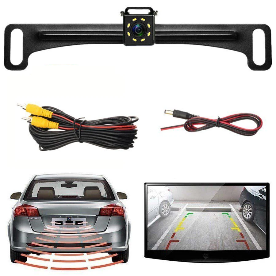7" Monitor Night Vision Reverse Backup Camera Parking Assistance Car Lot - Picture 16 of 18