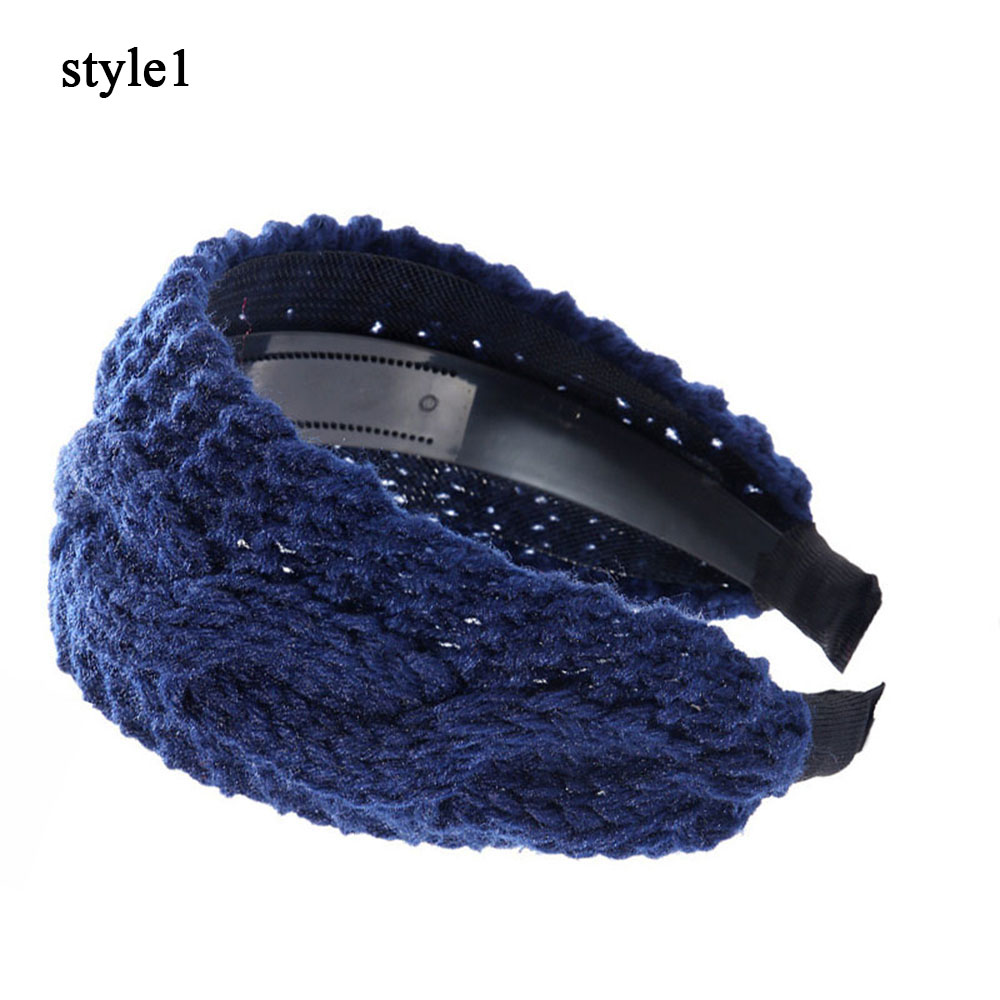 Stirnband Für Damen - Gestricktes Design - Passend Für Alle Haartypen - Weich Un - Picture 25 of 36