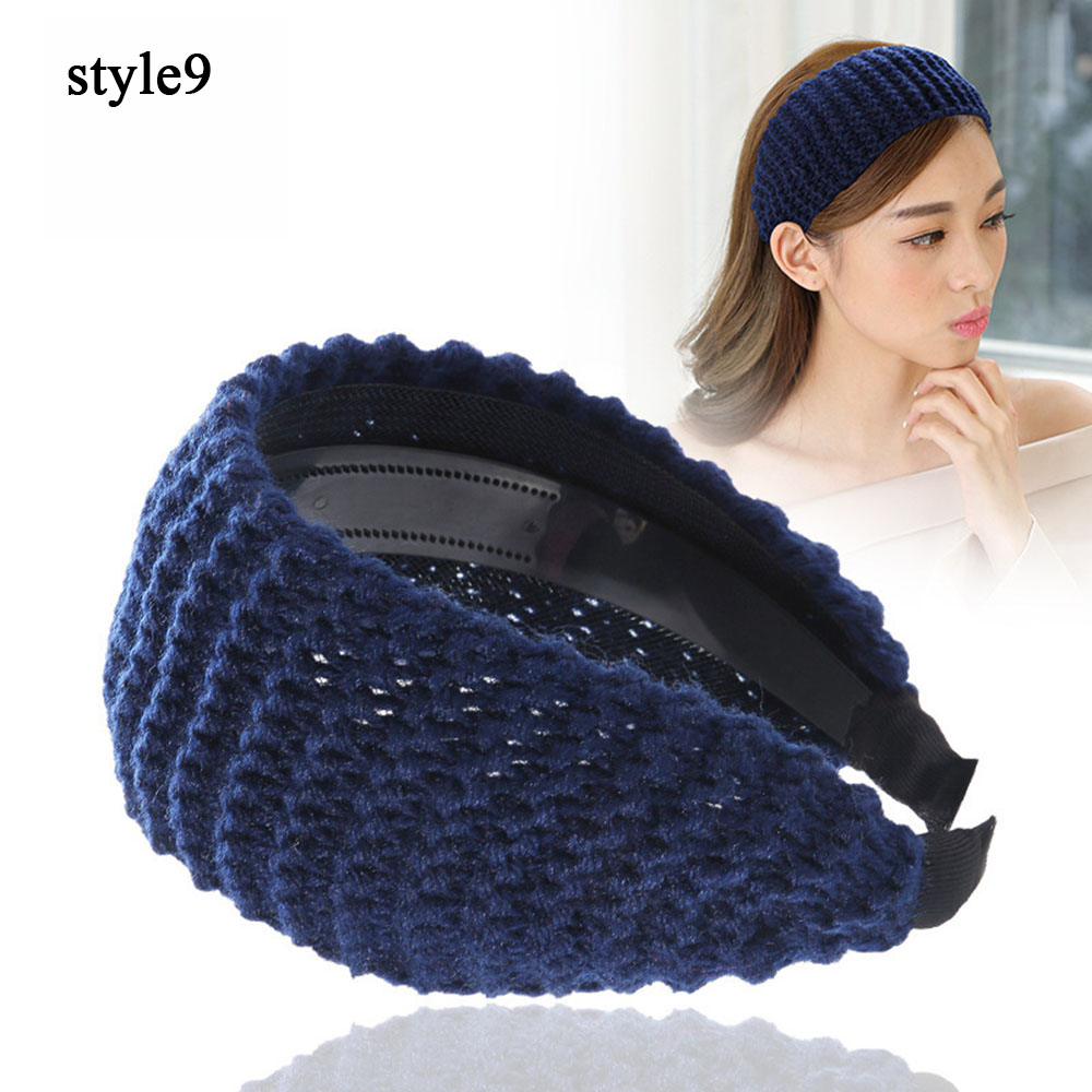 Stirnband Für Damen - Gestricktes Design - Passend Für Alle Haartypen - Weich Un - Picture 30 of 36