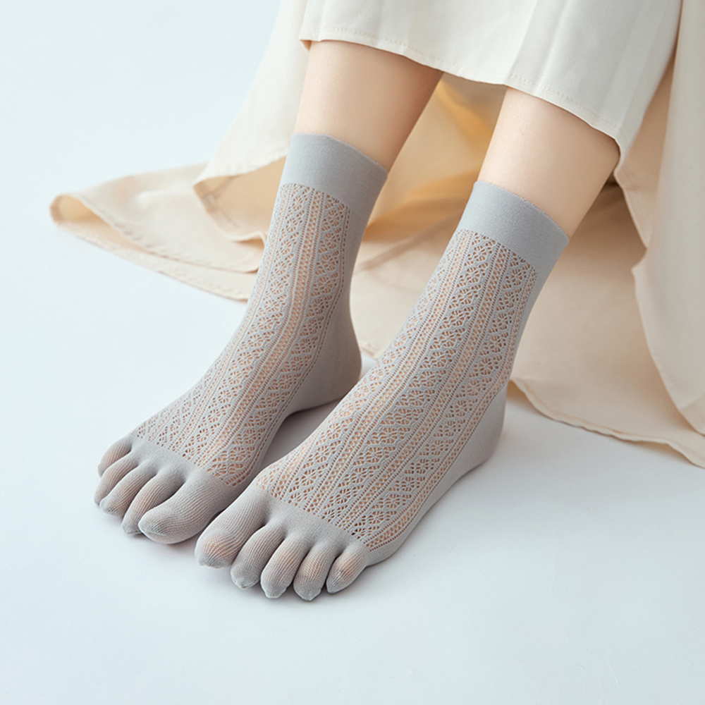 Fünfzeh Socken Passend Für EU35-40 Aus Atmungsaktivem Material - Picture 23 of 26