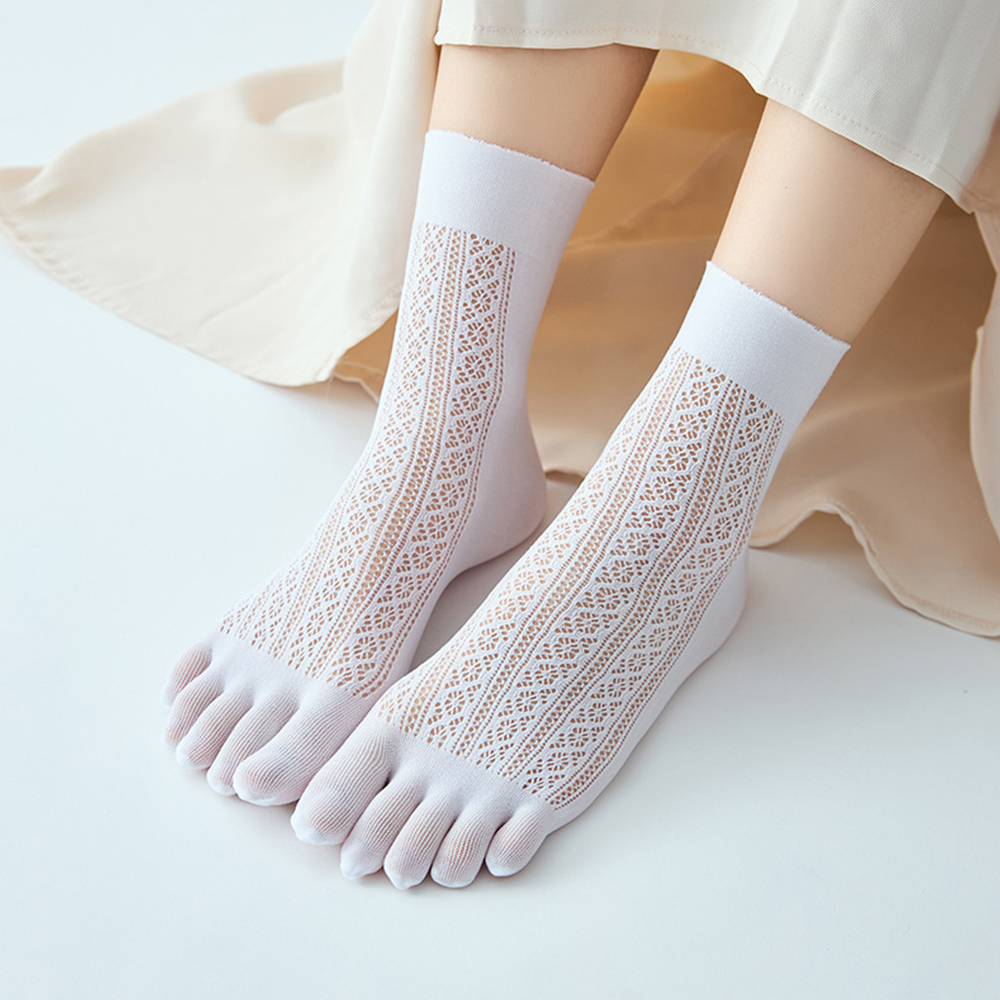 Fünfzeh Socken Passend Für EU35-40 Aus Atmungsaktivem Material - Picture 25 of 26