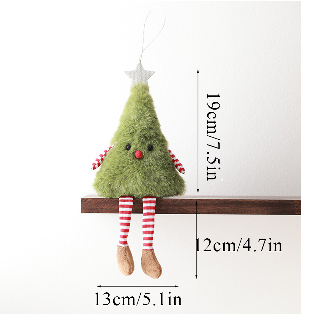 Weihnachtsdekoration für Zuhause - Niedliche Plüschfigur als Ornament - Picture 15 of 15