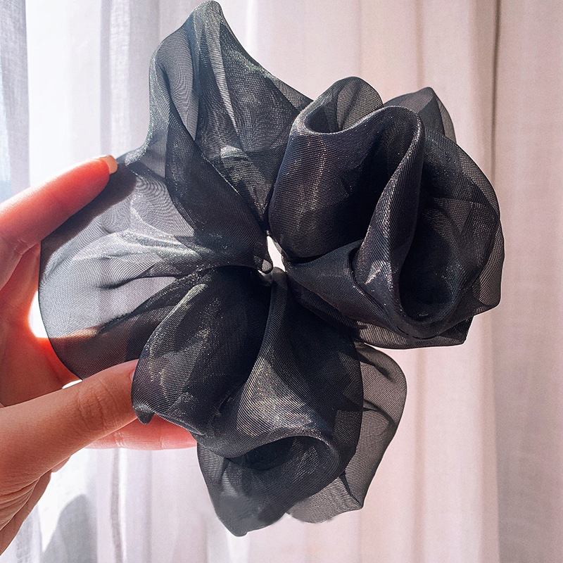 Haargummi Für Frauen Kompatibel Mit Organza Material Ideal Für Party Und Alltag - Picture 26 of 31