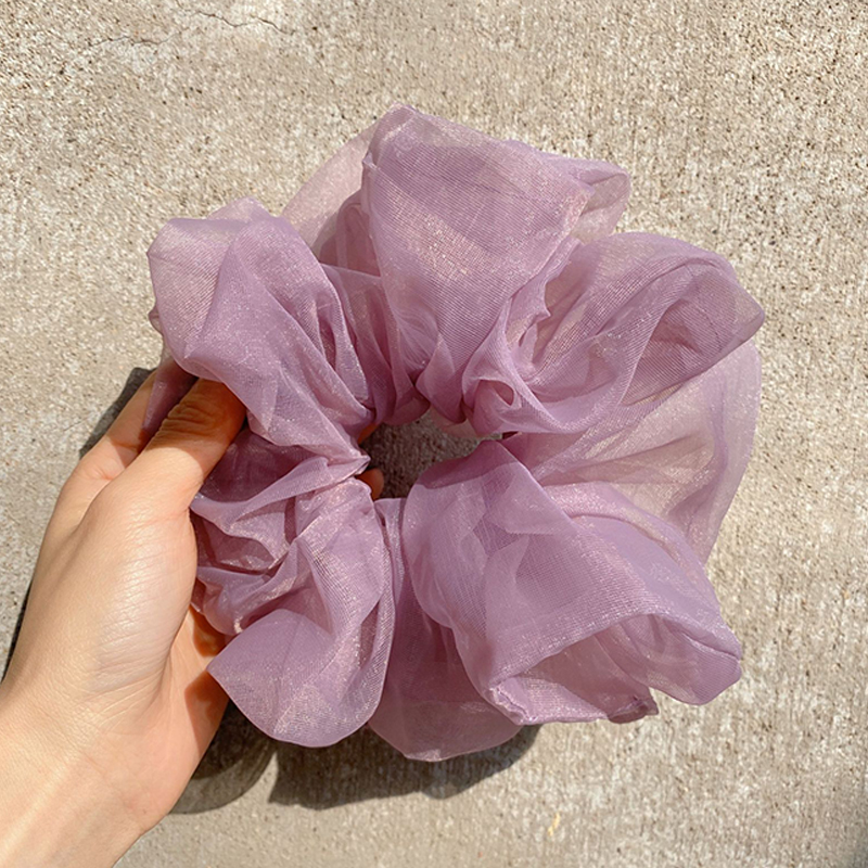 Haargummi Für Frauen Kompatibel Mit Organza Material Ideal Für Party Und Alltag - Picture 28 of 31