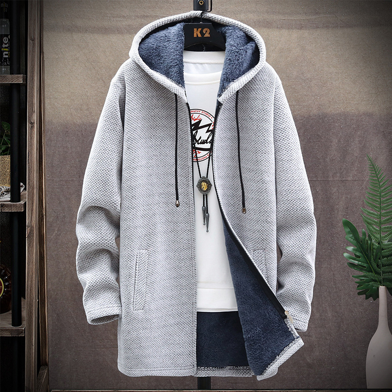 Loose Fit Kapuzenjacke Für Damen Koreanischer Stil Polyester Größe M Bis 4XL - Bild 37 von 48