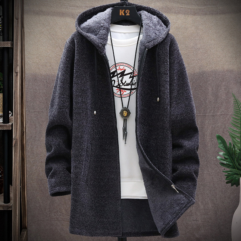 Loose Fit Kapuzenjacke Für Damen Koreanischer Stil Polyester Größe M Bis 4XL - Bild 46 von 48