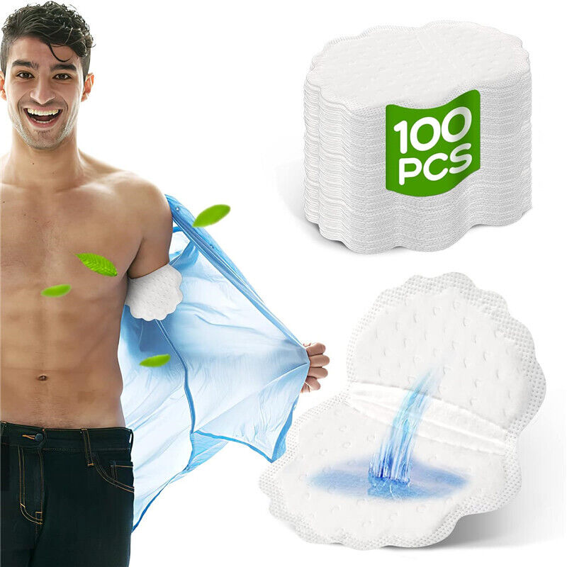 10/100Pcs Armpit Sweat Pads Disposable Underarm Sweat Pads for Men and Women - Picture 11 of 11