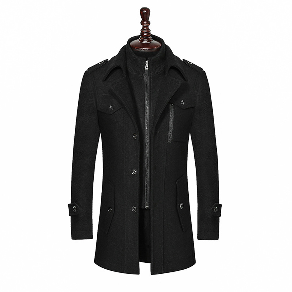 Warm Wintermantel Für Damen Mit Abnehmbarem Kragen Größe M Bis 5XL - Bild 40 von 40