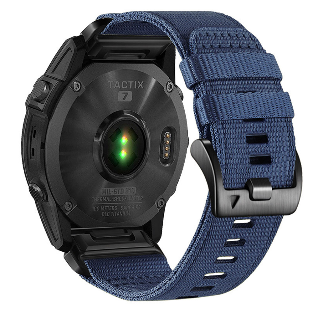 Bracelet De Montre Connectée En Toile - Compatible Avec Garmin Fenix 8 - Boucle - Zdjęcie 25 z 38