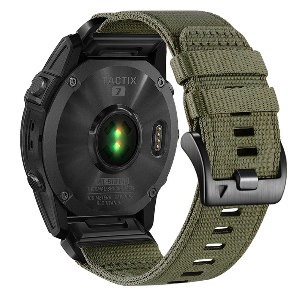 Bracelet De Montre Connectée En Toile - Compatible Avec Garmin Fenix 8 - Boucle - Zdjęcie 28 z 38