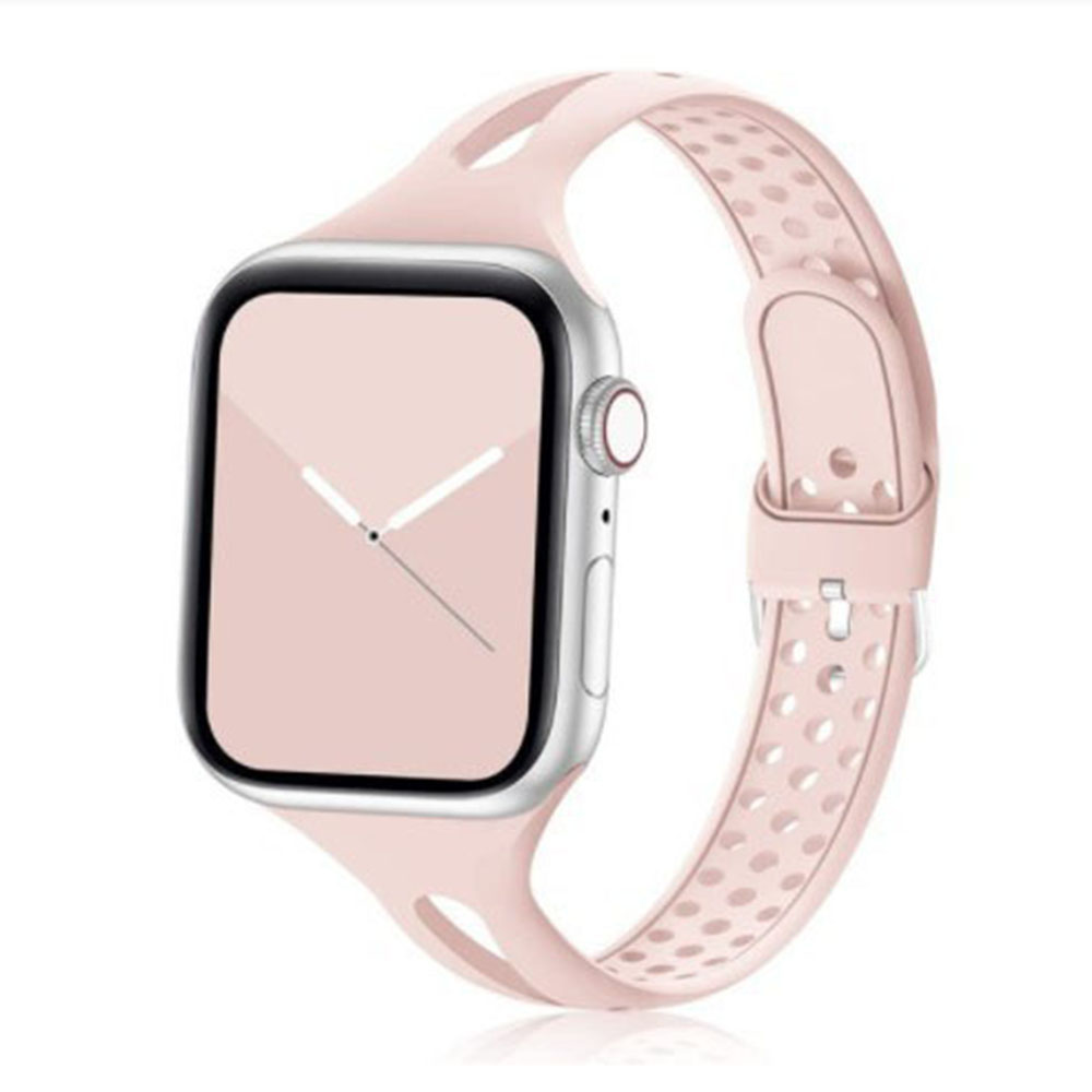 Bracelet de Montre Sport en Silicone Doux Compatible Apple Watch 38-45mm - Zdjęcie 22 z 39