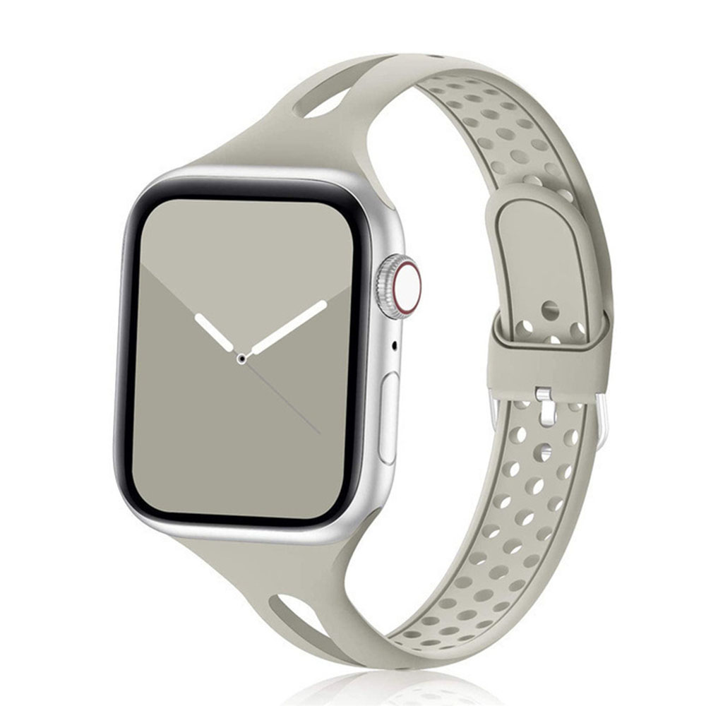 Bracelet de Montre Sport en Silicone Doux Compatible Apple Watch 38-45mm - Zdjęcie 24 z 39