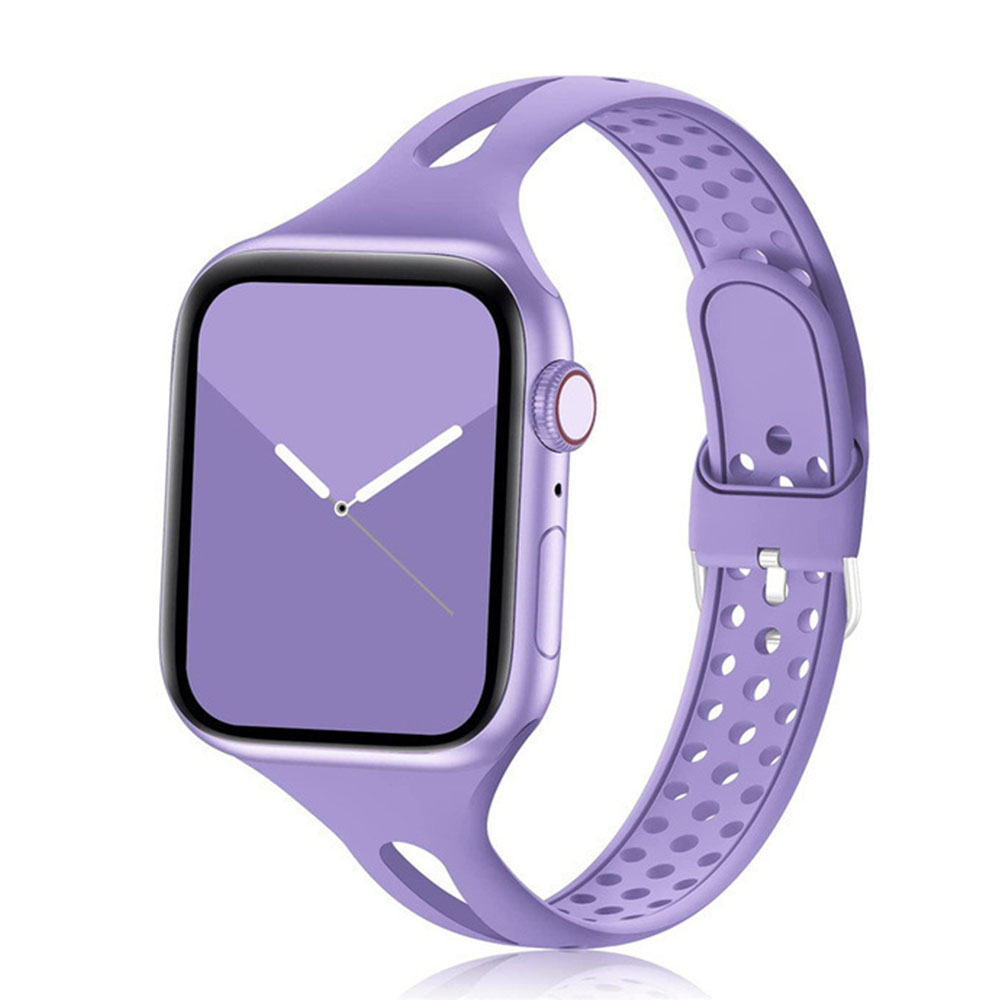 Bracelet de Montre Sport en Silicone Doux Compatible Apple Watch 38-45mm - Zdjęcie 34 z 39