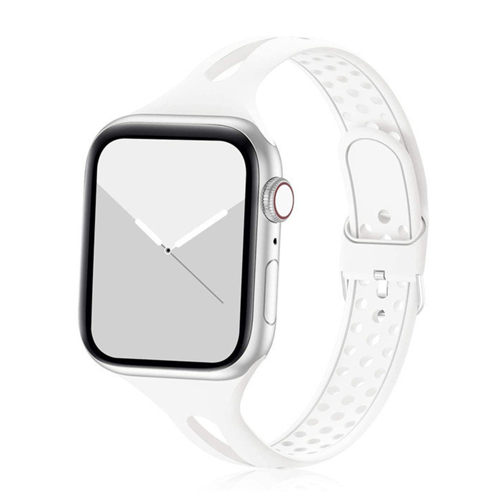 Bracelet de Montre Sport en Silicone Doux Compatible Apple Watch 38-45mm - Zdjęcie 36 z 39
