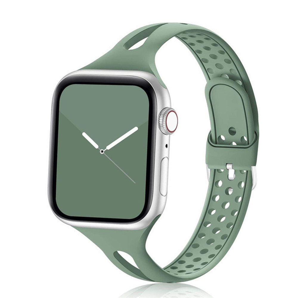 Bracelet de Montre Sport en Silicone Doux Compatible Apple Watch 38-45mm - Zdjęcie 38 z 39
