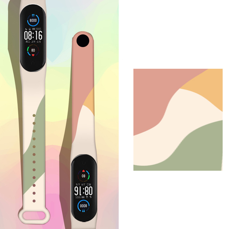 Bracelet de Sport en TPU Souple Compatible Xiaomi Mi Band 6/5/4/3 - Zdjęcie 25 z 28
