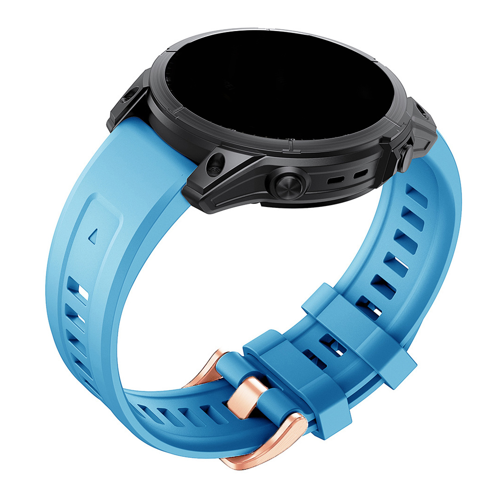 Bracelet de Remplacement en Silicone Souple pour Montre Connectée Garmin - Zdjęcie 27 z 32