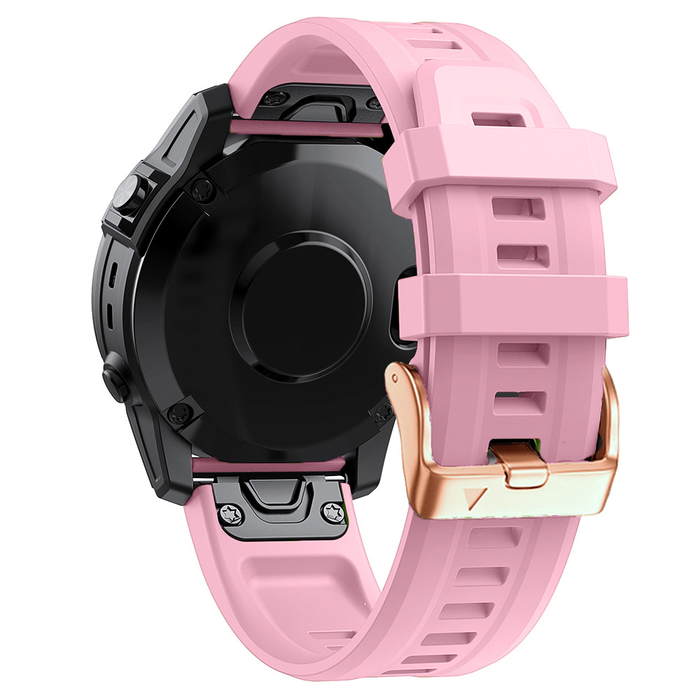 Bracelet de Remplacement en Silicone Souple pour Montre Connectée Garmin - Zdjęcie 32 z 32