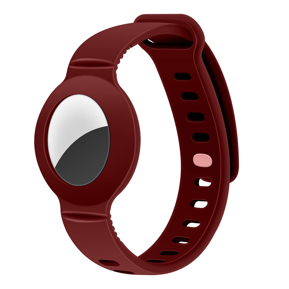 Bracelet de Montre Connectée en Silicone Souple pour AirTag Couleur Multiple - Zdjęcie 36 z 36