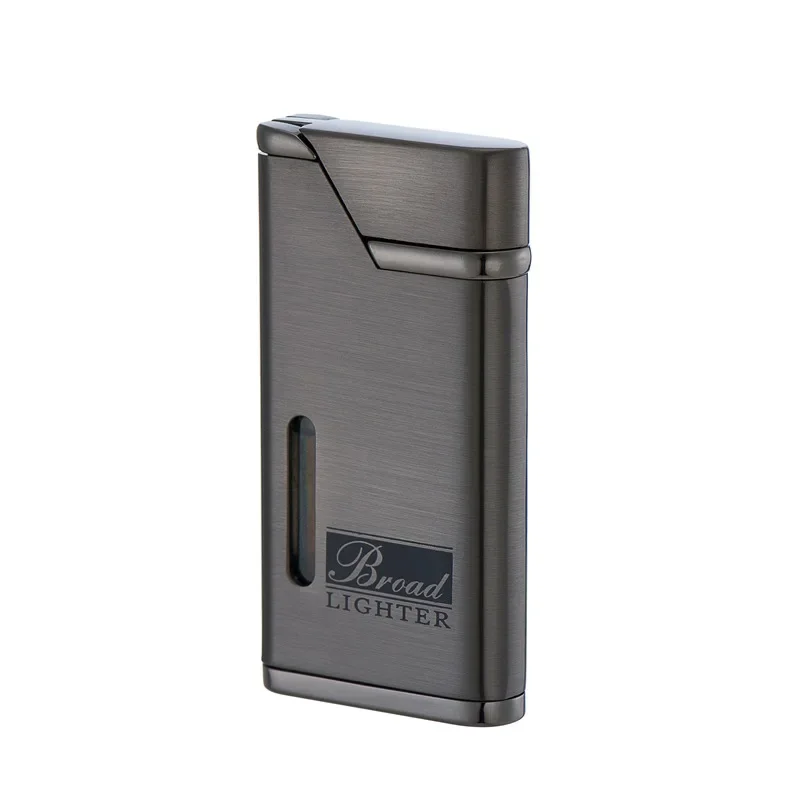 Metal Windproof Red Flame Butane Refillable Cigar