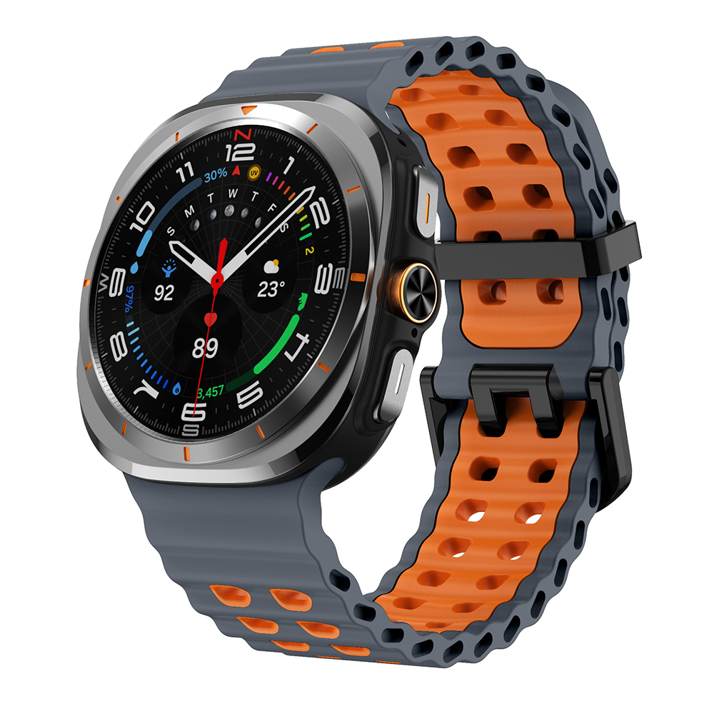 Bracelet de Montre Sport en Silicone Doux Compatible Galaxy Watch Ultra 47mm - Zdjęcie 29 z 34