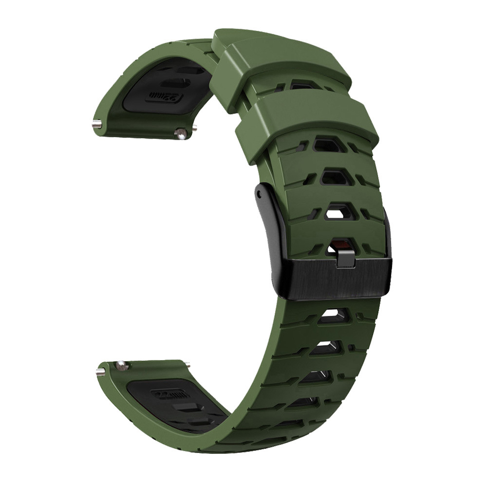 Bracelet de Remplacement en Silicone Souple pour Montre Connectée 22mm - Zdjęcie 34 z 35