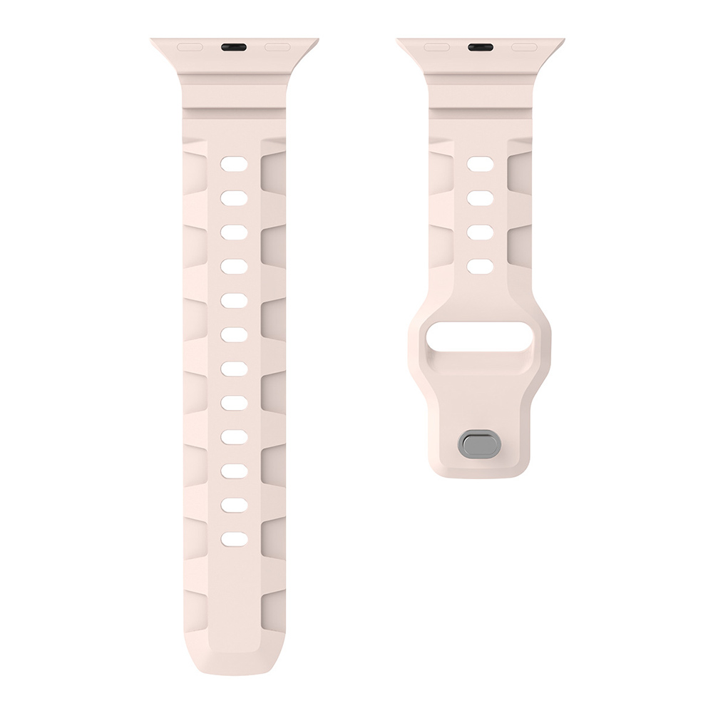Bracelet de Montre Léger et Ajustable en Silicone pour Apple Watch - Zdjęcie 28 z 35