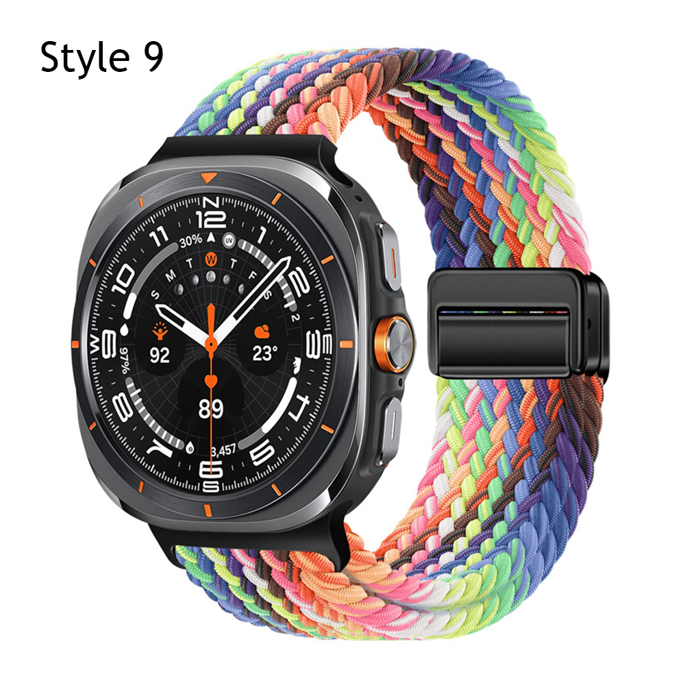 Bracelet de Montre Connectée Nylon Réglable Pour Wrist 130-230mm - Zdjęcie 33 z 33