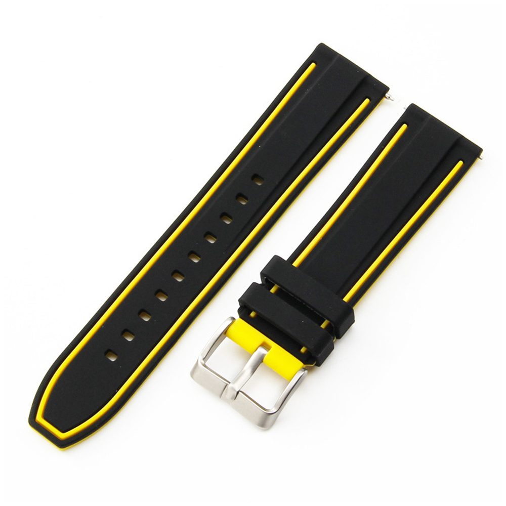 Bracelet de Montre Connectée en Silicone Durable avec Déconnexion Rapide - Zdjęcie 34 z 42