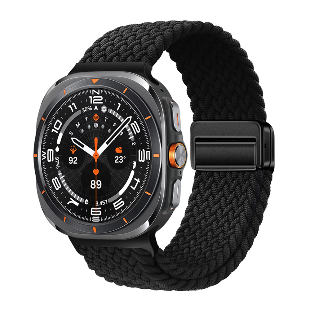 Boucle Tressée Nylon Pour Montre Connectée Galaxy Watch Ultra 47mm - Zdjęcie 18 z 26