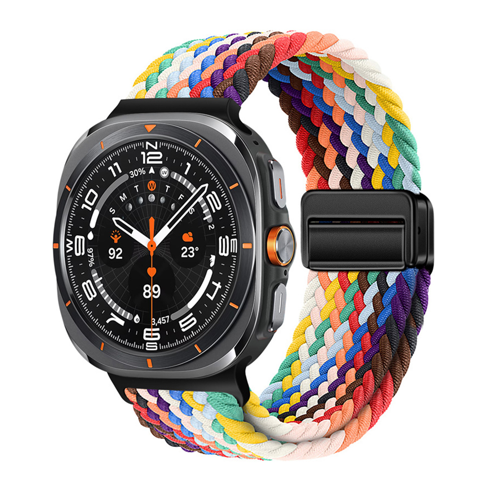 Boucle Tressée Nylon Pour Montre Connectée Galaxy Watch Ultra 47mm - Zdjęcie 19 z 26