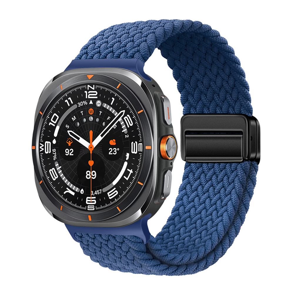 Boucle Tressée Nylon Pour Montre Connectée Galaxy Watch Ultra 47mm - Zdjęcie 23 z 26