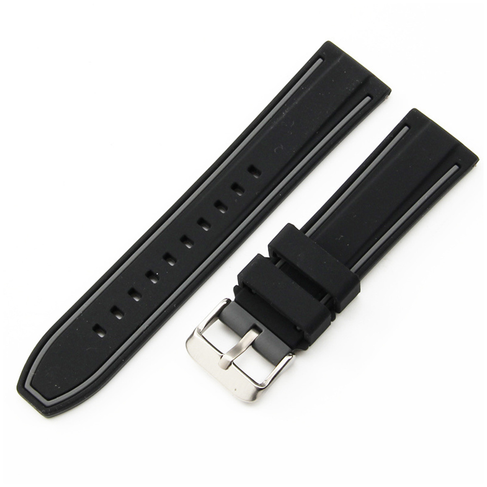 Bracelet de Montre Connectée en Silicone Durable avec Déconnexion Rapide - Zdjęcie 33 z 42